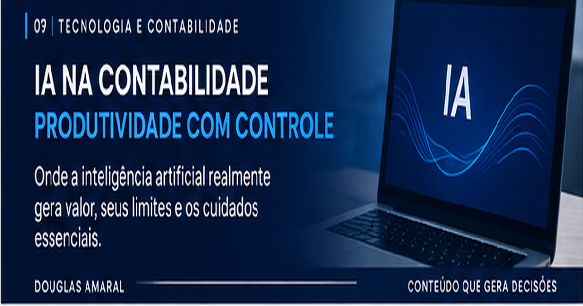Inteligência artificial aplicada à produtividade na contabilidade